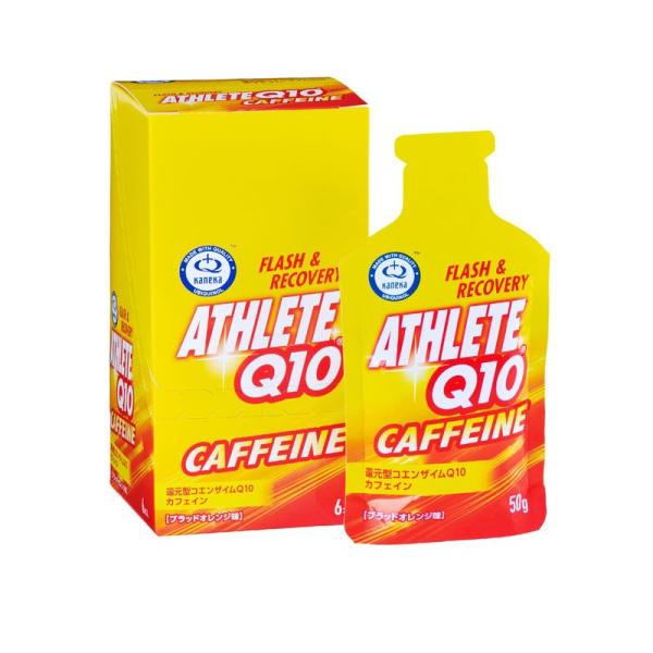 ATHLETE Q10 CAFFEINE GEL(6本入)カネカ社製 還元型コエンザイムQ10使用