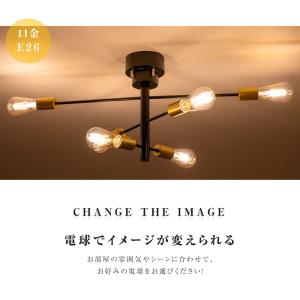 シーリングライト LED 対応 6灯 6畳 8...の詳細画像5