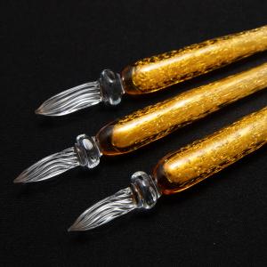 ケミーズラボ ガラスペン 太軸 限定 セントレア F/M/B : ナガサワ文具