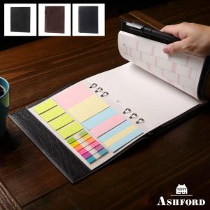 アシュフォード ASHFORD ディープ ダイアリーカバー A5 ブラウン 8236