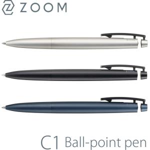 ZOOM|ズーム 油性ボールペン C1 シルバー/ブラック/ブルー 0.5mm/0.7mm BC-ZC1｜erfolg