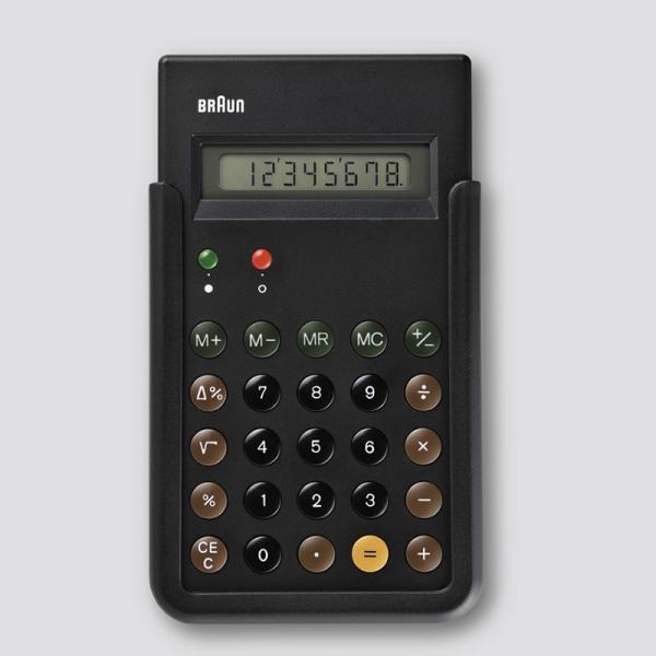 ブラウン デザイン電卓 BNE001 BRAUN Calculator