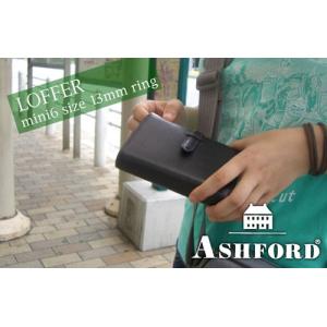 ASHFORD システム手帳 ミニ6穴サイズ 13mmリング ローファー 1187 （アシュフォード）｜erfolg