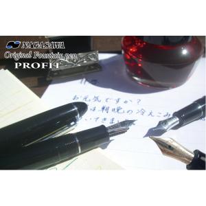 【名入れ対象商品】NAGASAWA オリジナル万年筆  プロフィット ブラック MS(ミュージック)...
