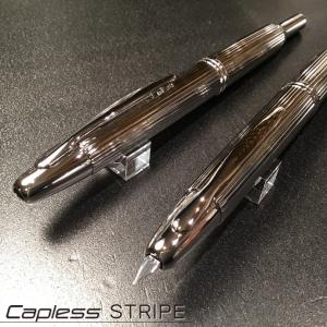 キャップレス PILOT 万年筆 シルバー 細字 FCN-1MR-S-F パイロット