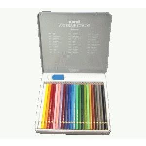 三菱鉛筆 消せる色鉛筆 ユニ・アーテレーズカラー 24色セット｜erfolg
