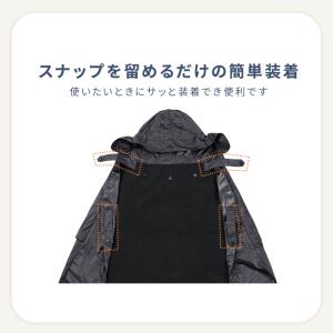 公式 エルゴベビー キャリアカバー レイン&ウ...の詳細画像4