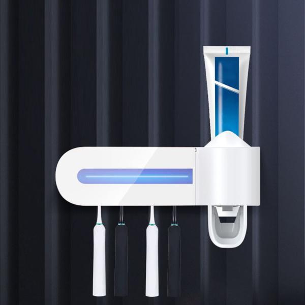 スマート歯ブラシ滅菌器UVC紫外線消毒バスルームファミリーホワイト