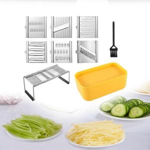 野菜スライサー 野菜スライサー キッチン ステン...の商品画像
