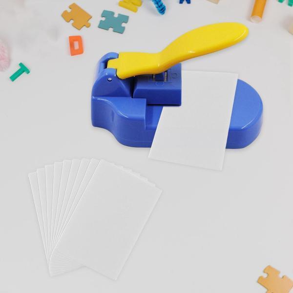 子供のためのパズル作成機プラスチック紙切削工具メーカーブルー