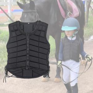 乗馬ボディプロテクター安全馬術ベストプロテクトMキッズ｜eriistore