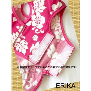 格安お買い得 かわいい 犬服ハワイ製 花柄 ア...の詳細画像4