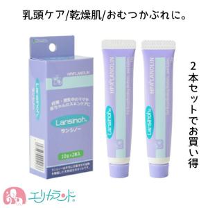 カネソン Kaneson ランシノー 11g 2本入り 授乳 保湿 クリーム おっぱいのケアに リップクリーム 天然油脂 2本セット オイル 送料無料