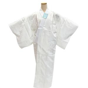 長襦袢　未使用品　絽半衿付き 長襦袢 女性 No.08 TL 夏用 絽 白 半衿付き 一部式 訳あり商品 在庫