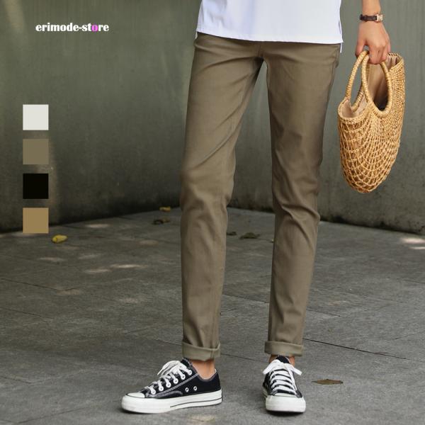 『驚くほど軽く伸びる〜魔法ストレッチパン』美脚デニムパンツ 伸縮性 ロングパンツ ストレッチパンツ ...