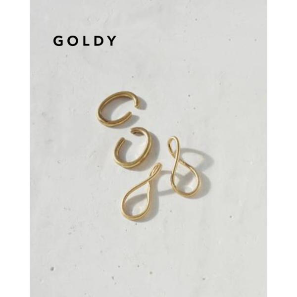 【セール】GOLDY ゴールディ 2220302 スウィング スピーシーズ クロッシング イヤーカフ