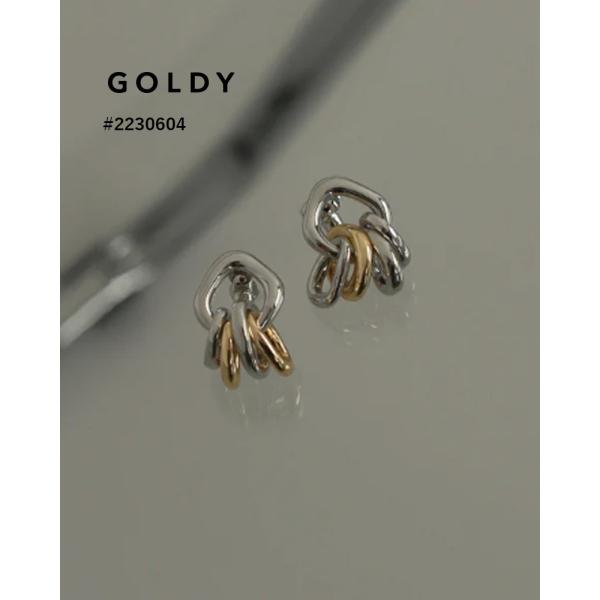 【現品限り】GOLDY ゴールディ 2230604 カルテット リング イヤリング