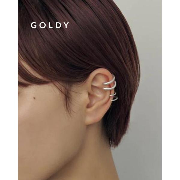 【セール】GOLDY ゴールディ 2231202 コネクト フォー スト ランド イヤーカフ