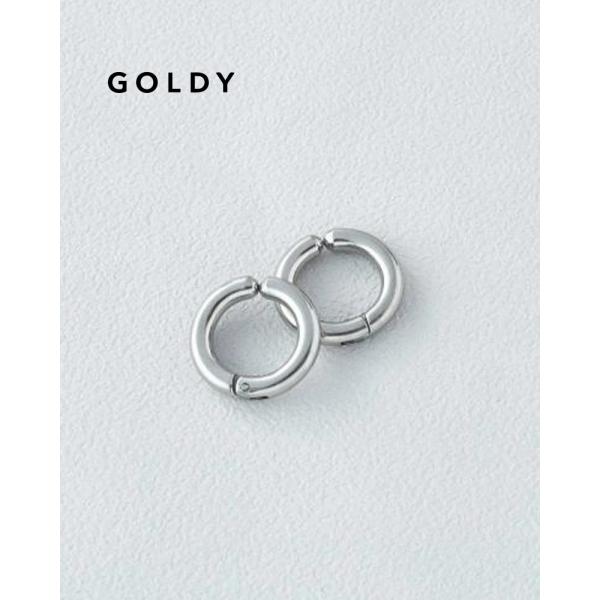GOLDY ゴールディ 2240308 ベーシック ライン フープ ステンレス イヤリング【UNIS...
