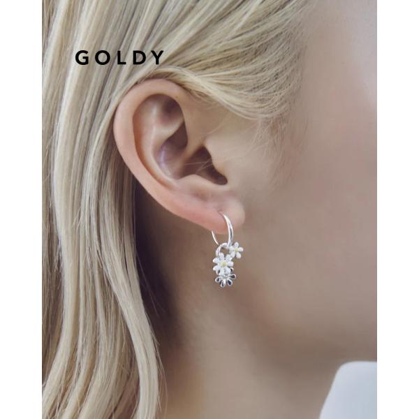 GOLDY ゴールディ 2260301 カラー ブルーム イヤリング