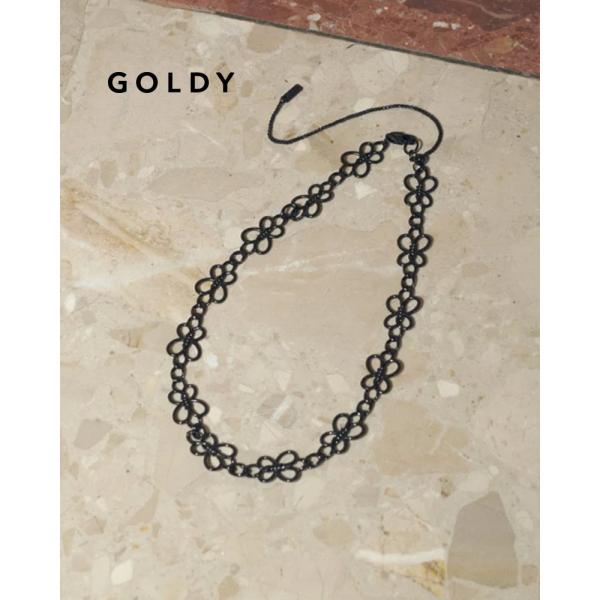 GOLDY ゴールディ 3241207 バタフライ ライン チョーカー