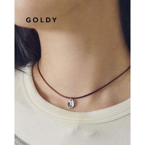 GOLDY ゴールディ3250910  I LOVE ME コード ネックレス