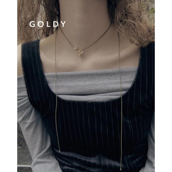 GOLDY ゴールディ 3251204 トゥインクル ブルーム コード チョーカー