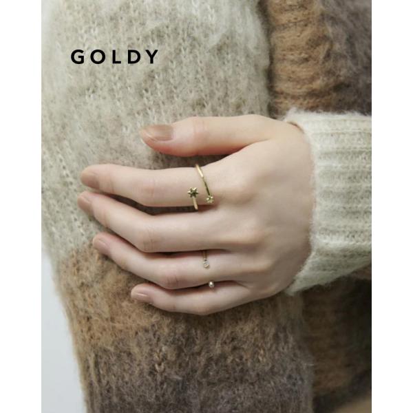 GOLDY ゴールディ  5241201  マイクロ アスタリスク セット リング
