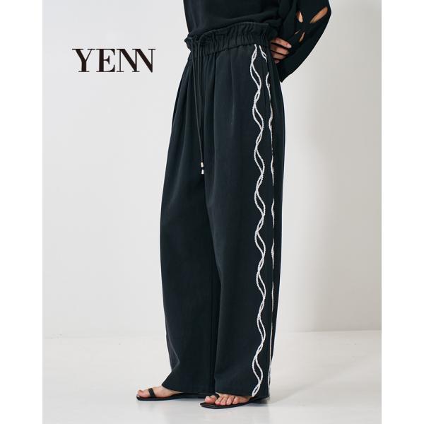 YENN イエン y261-32004 CODE EMBRO PANTS コードエンブロパンツ