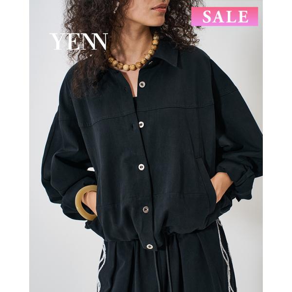 【SALE】YENN イエン y261-42003 ROUND VOLUME BLOUSON ラウン...