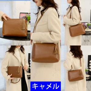 ba112a# 高級感 PU素材 ショルダーバ...の詳細画像5