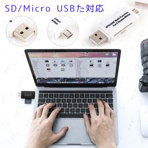 SDカードリーダー USB TFカードリーダ ...の詳細画像2