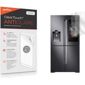 BoxWave Screen Protector Compatible with Samsung Family Hub Refrigerator with AKG Speaker (Screen Protector by BoxWave) - ClearTouch Anti-Glare (2-Pa