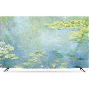 WERTYT Computer Covers 32-85inch Television Covers Stylish TV/PC Display Covers for Curved Screen Flat-Screen (Color : C Size : 55in(130 * 78cm))