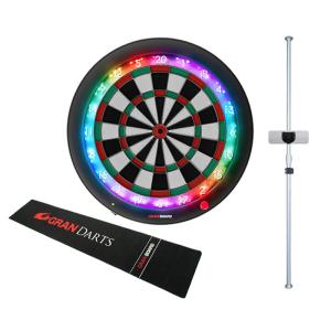 ダーツボード セット グランボードダッシュ ブルー & グランポール