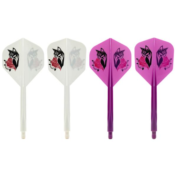 ダーツ フライト コンドル アックス ブラックキャット XL 岩田夏海選手(BLACK CAT)