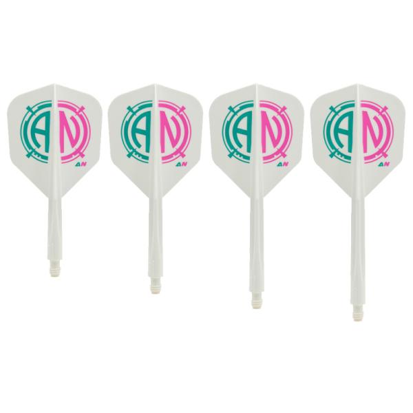 ダーツ フライト コンドル アックス A/N スモール ホワイト アン・シェン・ルー選手