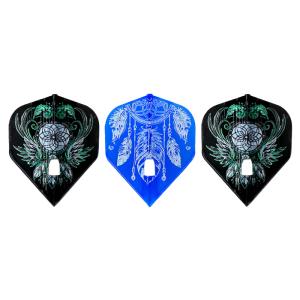 ダーツ フライト ユニコーン×エルフライト KAMI 佐藤詩織 ver.1 スタンダード ミックス シャンパンリング対応