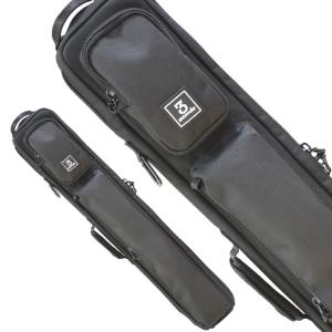 ビリヤード キューケース スリーセカンズ ブラック 4バット4シャフト ソフト(3S4B4S-S-BLK)