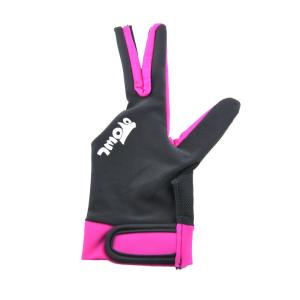 ビリヤード グローブ オウルプラス ブラック/ピンク