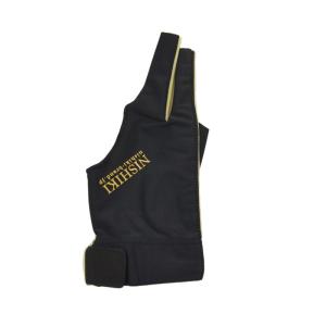 ビリヤードグローブ NISHIKI【錦】グローブ ブラック 右利き用 M (Glove BLACK) | ビリヤード グローブ