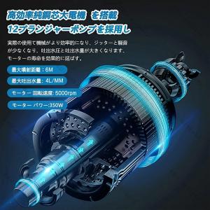高圧洗浄機 コードレス 充電式 バッテリー互換...の詳細画像2