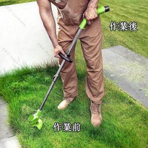 即納 草刈機 充電式 電動草刈機 草刈り機 刈...の詳細画像5