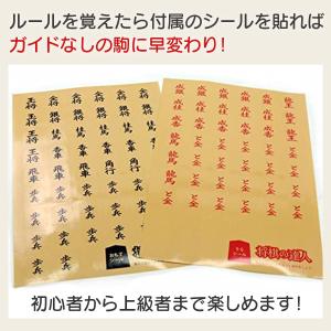 将棋の達人 将棋盤 駒 将棋セット 学習用 初...の詳細画像4