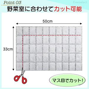 野菜フレッシュシート デオドライ Ag+ 1枚...の詳細画像3