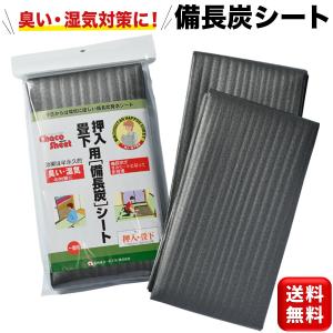 備長炭シート 2枚入 押入・畳下用 100cm×...の商品画像