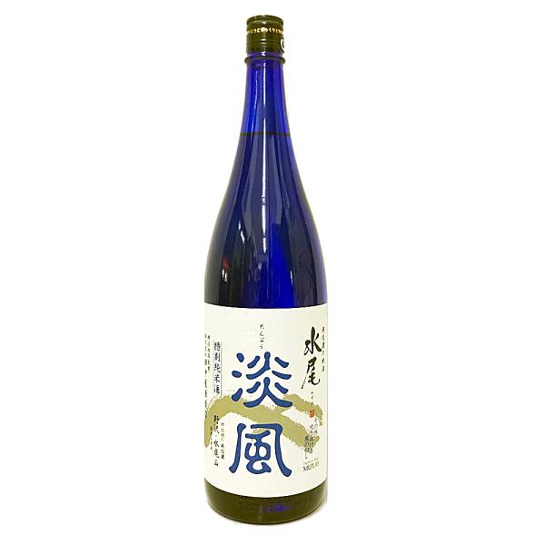 【限定品】水尾 淡風（たんぷう）特別純米酒(R4BY) 1.8L