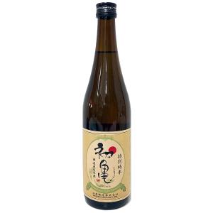 【受注限定生産予約品】初亀 特別純米 無濾過生原酒 720ml