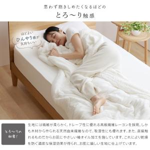 洗える 肌掛け布団 とろ〜りケット シングル ...の詳細画像5