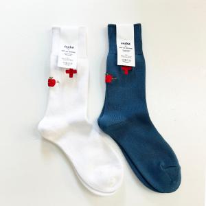 ソックス　DECKA　デカ × BRU NA BOINNE ブルーナボイン　SOUVENIR SOCKS スーベニアソックス　SWITZERLAND スイス｜escargot-circus